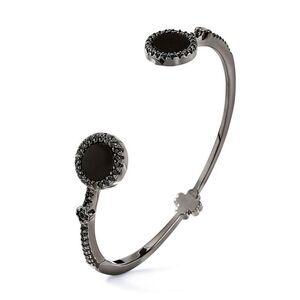 Folli Follie Black Silver Women's Bracelet